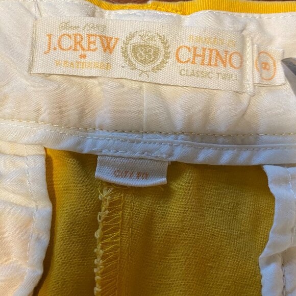 J Crew Women's Chino Shorts Classic Twill City Fit Embroidered Elephants Size 8 - Picture 4 of 5